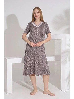 Etoile Angelique Kısa Kol Kadın Gecelik 22544