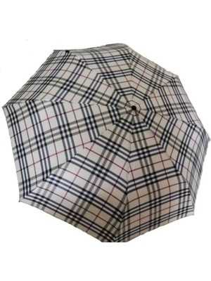 Normadia Renkli Ekose Desenli Portatif Şemsiye, Çanta Boy ve Şık Tasarım