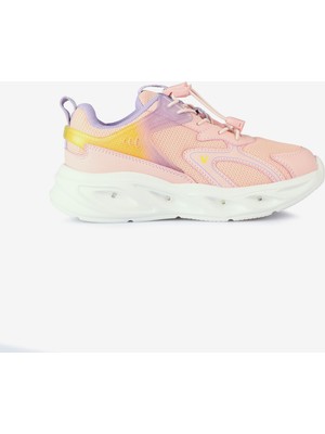 Vicco Toyga Işıklı Kız Çocuk Pudra Spor Ayakkabı