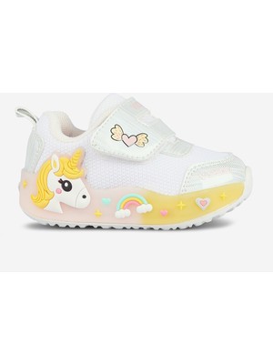 Vicco Meli Işıklı Kız Ilk Adım Beyaz Spor Ayakkabı