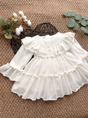 Aysskids Leıla  Bayramlık Kız Çocuk Doğum Günü ve Parti Elbisesi