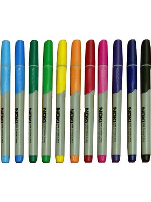 Noki 6068 Fineliner 0.4 mm Japon Uç Mavi