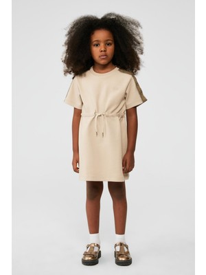 Tyess Bg Store Kız Çocuk Bej Elbise