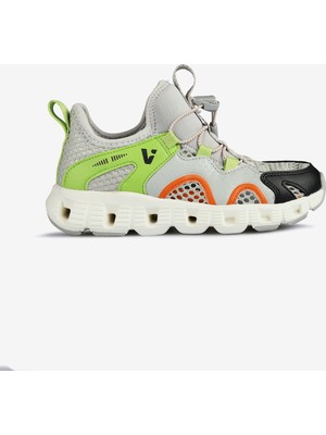 Vicco Zero Fileli Erkek Çocuk Gri Spor Ayakkabı