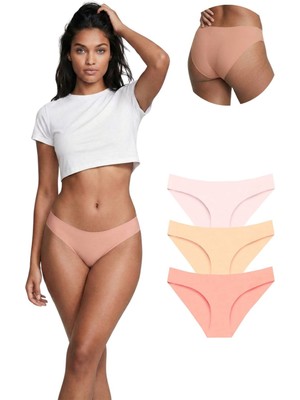 New Lilla 301 Kadın Dikişsiz Lazer Bikini Külot Paketi