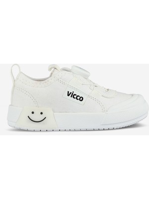 Vicco Sörf Işıklı Unisex Bebek Beyaz Sneaker