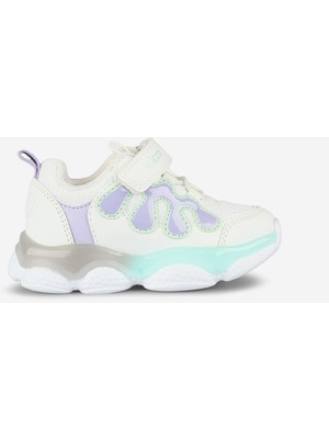 Vicco Gora Işıklı Kız Bebek Beyaz Spor Ayakkabı