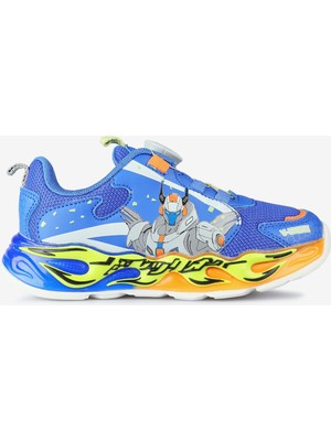 Vicco Lotus Işıklı Erkek Çocuk Saks Mavi Spor Ayakkabı