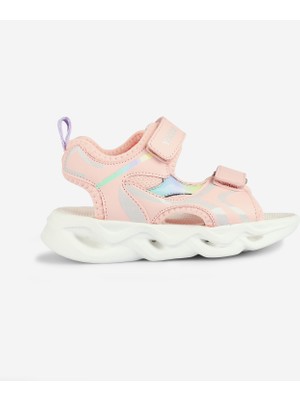 Vicco Lena Işıklı Kız Okul Öncesi Pudra Sandalet