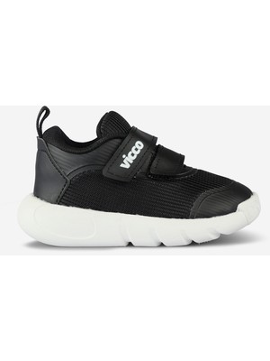 Vicco Yatu Hafif Unisex Ilk Adım Siyah Günlük Ayakkabı
