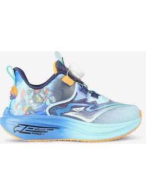 Vicco Pekmen Baskılı Erkek Çocuk Mavi Spor Ayakkabı