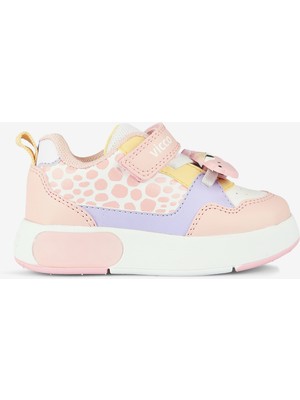 Vicco Borka Işıklı Kız Bebek Pudra Sneaker