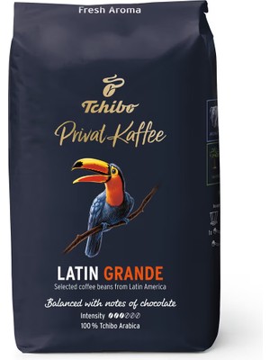 Tchibo Privat Kaffee Latin Grande 500 g Almanya Menşeli Çekirdek Kahve Yoğun Aroma ve Lezzet