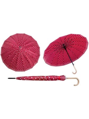 Normadia Renkli Puantiyeli Şemsiye, Şık ve Hafif Koruma Aracı