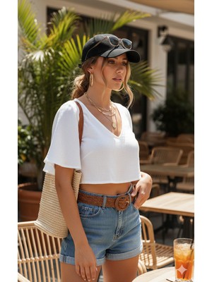 5.Mevsim Unisex Düz Şapka