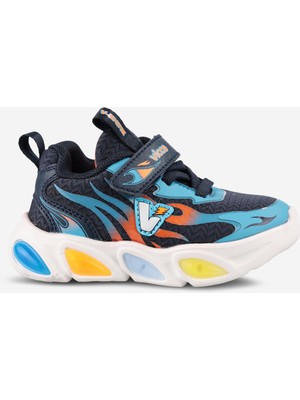 Vicco Coin Işıklı Erkek Okul Öncesi Lacivert Spor Ayakkabı