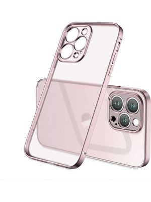 Büşra Ayhan iPhone 13 Pro Max Uyumlu Bsay Mat Gbox Kapak-Rose Gold