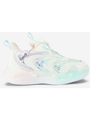 Vicco Benetti Işıklı Kız Bebek Beyaz Sneaker