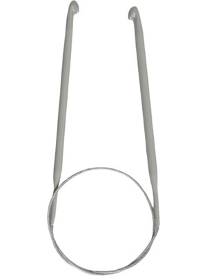 Argesco Mühendislik Misinalı Çelik Gagalı Tığ Şiş 5 Numara 60 cm