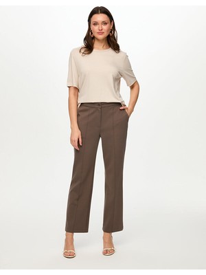 Faik Sönmez Yuvarlak Yaka Kısa Kol T-Shırt S26TSH002