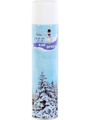 TrentCo 5X300 ml Max Kar Köpüğü Spreyi, Eriyen Kar Taneleri ile Parti İçin Eğlenceli Kar Yağdırır