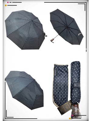 Rubenis 10 Telli Şemsiye, Hafif ve Güçlü, Modern Tasarım, Su Tutmaz, Lüks