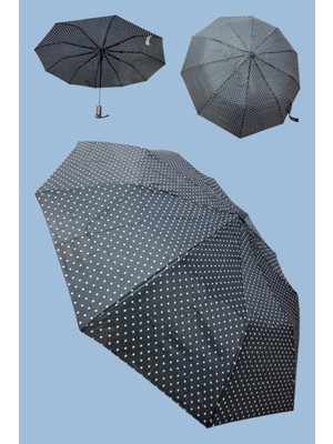 Rubenis 10 Telli 3 Kırmalı Hafif ve Güçlü Modern Şemsiye