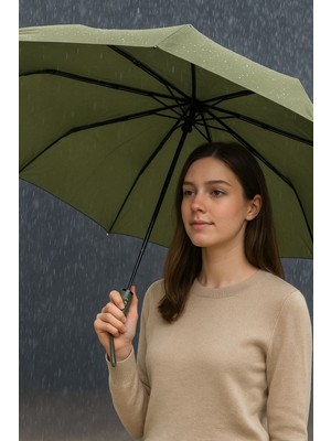 Normadia Tam Otomatik 8 Telli Şemsiye, Şık Tasarım ve Güçlü Yapı