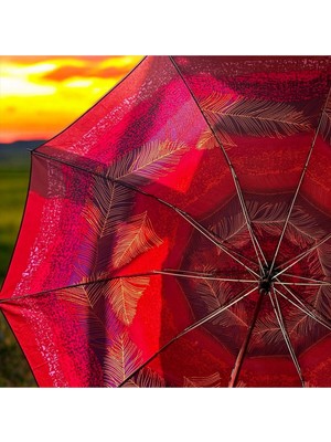 Normadia Otomatik Açılır Şemsiye, 10 Telli, Kapalı Boyut 40 Cm, Çap 95 cm