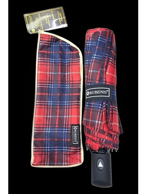 Rubenis 10 Telli Kırmalı Su Tutmaz Hafif Güçlü Modern Şemsiye