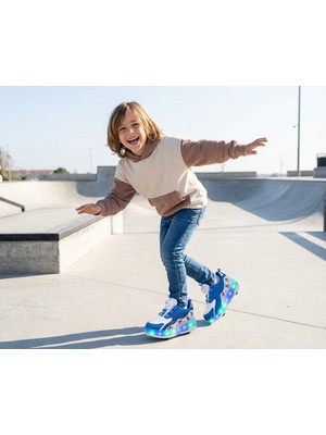 BURUNİ LED Patenli Işıklı Ayakkabı | Tekerlekli Spor Ayakkabı Çocuk | LED Kaykay Ayakkabı | Çocuk Pateni