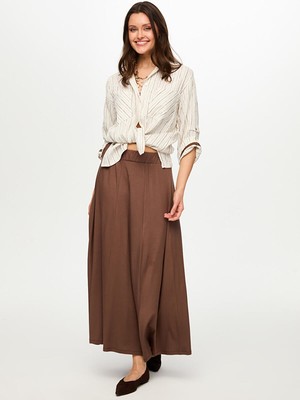 Faik Sönmez Maxi Boy Comfort Etek S26ETK001