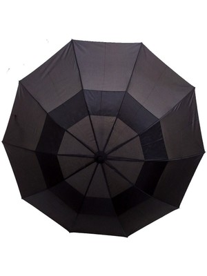 Normadia Çift Katlı Protokol Fiber Şemsiye, Battal Boy, Katlanabilir Tasarım