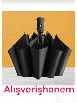 Normadia Otomatik Şemsiye, Full Fonksiyon, Fiber Tel, Rüzgar ve Ters Dönmeye Karşı