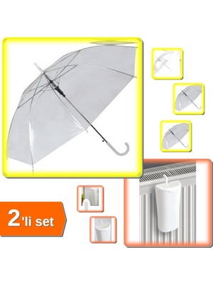 Normadia Şeffaf Şemsiye ve 3'lü Kalorifer Suluğu Seti, Nemlendirme Keyfi