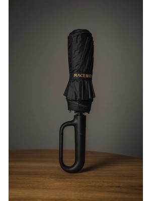 Normadia Siyah Kılıflı Unisex Otomatik 10 Telli Şemsiye 105 cm Çap
