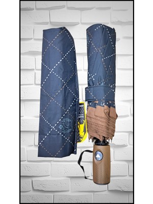 Normadia Dayanıklı Fiber Gövde Otomatik Telli Rüzgar Şemsiyesi