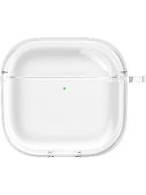 Büşra Ayhan Airpods 4 Kılıf Şeffaf Kristal Silikon Uyumlu Bsay Airbag 14 Kılıf-Şeffaf