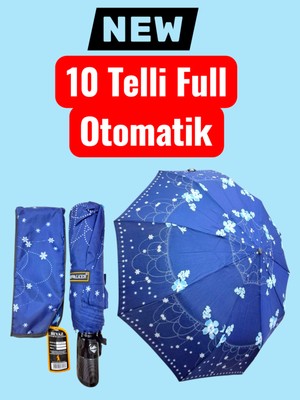 Normadia 10 Telli Otomatik Fiber Gövde Rüzgarda Güçlü Şemsiye