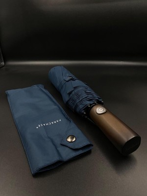 Normadia Tam Otomatik Ahşap Saplı Şemsiye Orijinal Çıtçıtlı Kılıfla