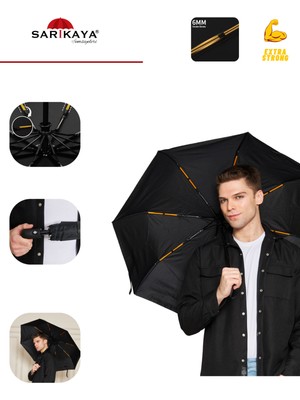 Normadia Full Otomatik Siyah Fiber Telli Extra Güçlü Soft Bahar Yastığı