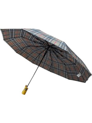 Rubenis 10 Telli Kırmalı Su Tutmaz Hafif Güçlü Modern Tasarım Şemsiye