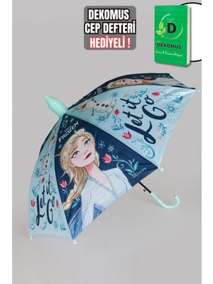Normadia Sezonlu Elsa Frozen Şemsiye, Taşınabilir ve Şık Tasarım, Hafif ve Kullanışlı