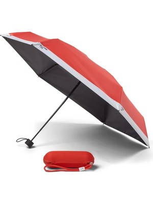 Normadia Pratik Katlanabilir Şemsiye ve Şemsiye Kutusu Seti, Hava Koşullarına Uygun