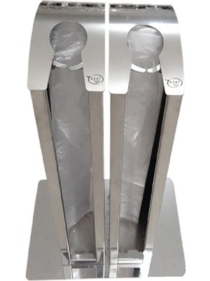 Normadia Çift Gözlü Paslanmaz Çelik Şemsiye Poşetleme Makinesi