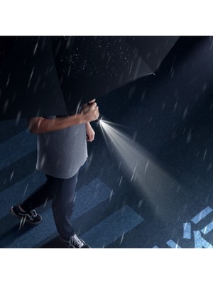 Normadia Işıklı El Fenerli Şemsiye, Gece Görüşlü ve Kolay Kullanımlı