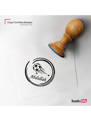 Baskı Life Kişiye Özel Kitap Damgası Kitap Mührü Kaşe Kitap Mühür Özel Damga 249