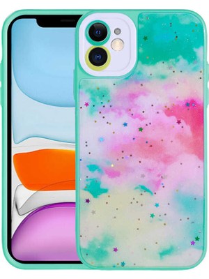 Büşra Ayhan iPhone 11 Kılıf Kamera Korumalı Sert Desenli Bsay Pami Kapak-No5