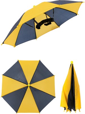 Normadia Renkli ve Şık Plaj Şemsiyesi, Kafa Takmalı, Hafif ve Pratik Kullanım