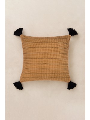 Barine Buhur Pike Dokulu Kırlent  Deve Tüyü